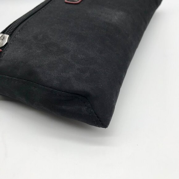 Baggallini Black Subtle Leopard Print Wristlet Clutch Bag - Picture 6 of 10